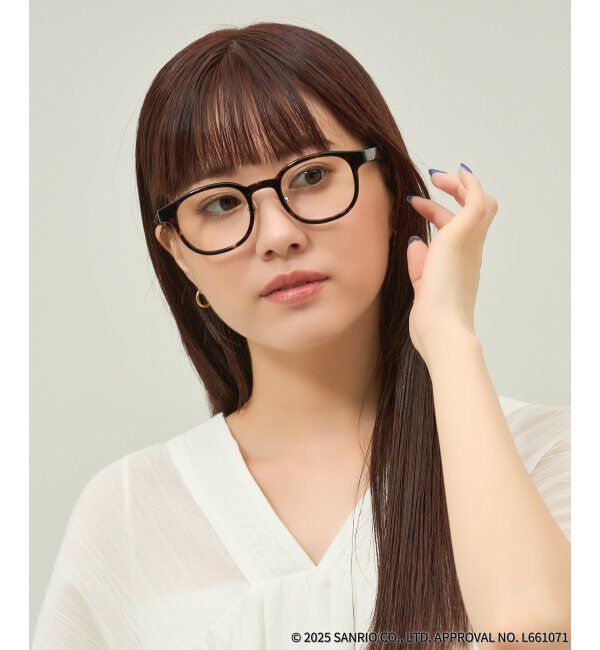  「Zoff｜はぴだんぶい 【ポチャッコ モデル】 メガネ｜伊達・度付きメガネ｜グッズ   レンズ交換券付」|メガネ|