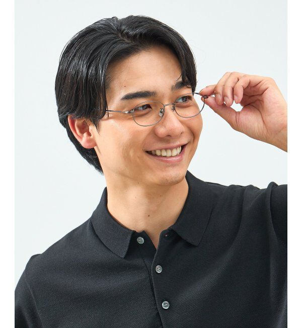  「オーバル型 メガネ 軽量｜メタルフレーム｜伊達メガネ 度付きメガネ｜大人可愛い｜Zoff｜ レンズ交換券付」|メガネ|