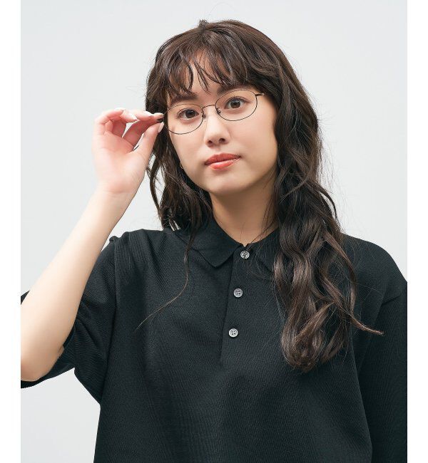  「オーバル型 メガネ 軽量｜メタルフレーム｜伊達メガネ 度付きメガネ｜大人可愛い｜Zoff｜ レンズ交換券付」|メガネ|