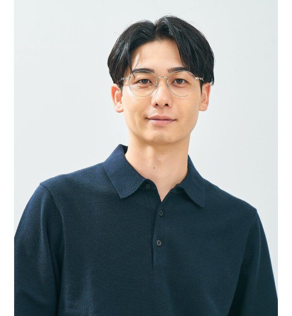  「Zoff｜TRAD メガネ | メタルフレーム 伊達メガネ 度付き 読書 ビジネス   レンズ交換券付」|メガネ|