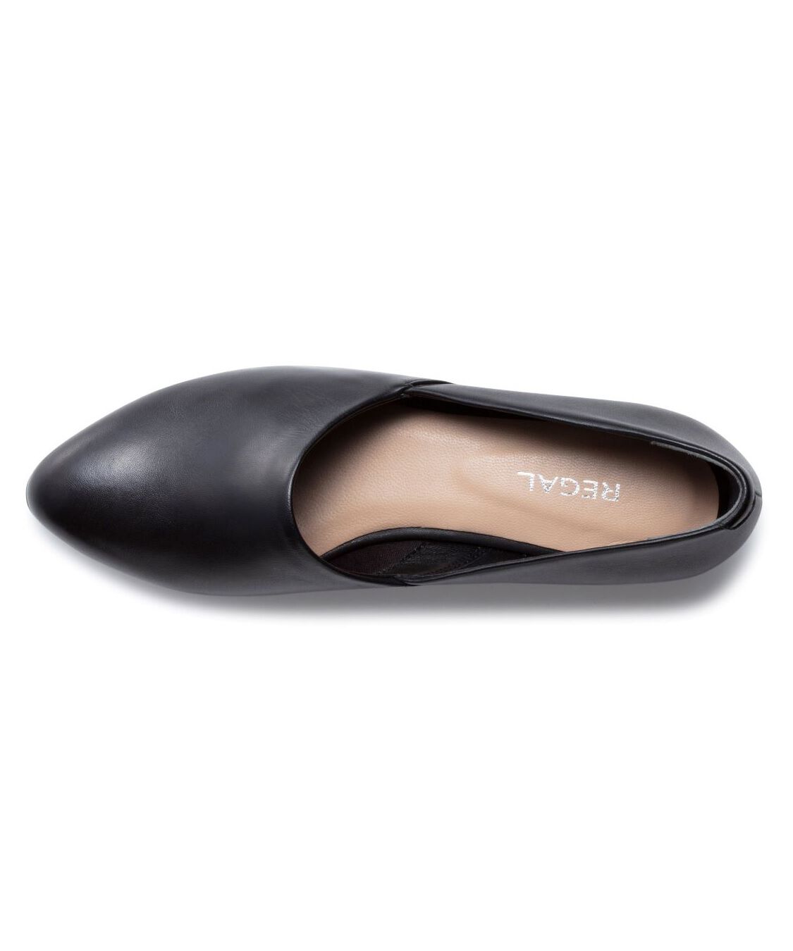 REGAL SHOES「REGAL 甲深フラットシューズ【ヒール20mm】　商品コード：F38RAF」|パンプス|