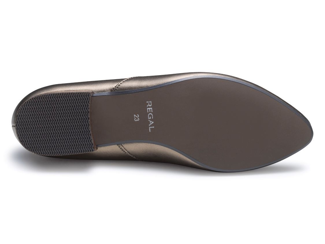 REGAL SHOES「REGAL 甲深フラットシューズ【ヒール20mm】　商品コード：F38RAF」|パンプス|