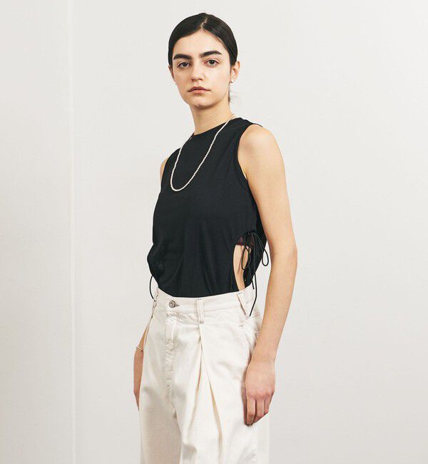 UNITED ARROWS「＜TO UNITED ARROWS＞UPDRIFT サイドホール タンクトップ」|タンクトップ|