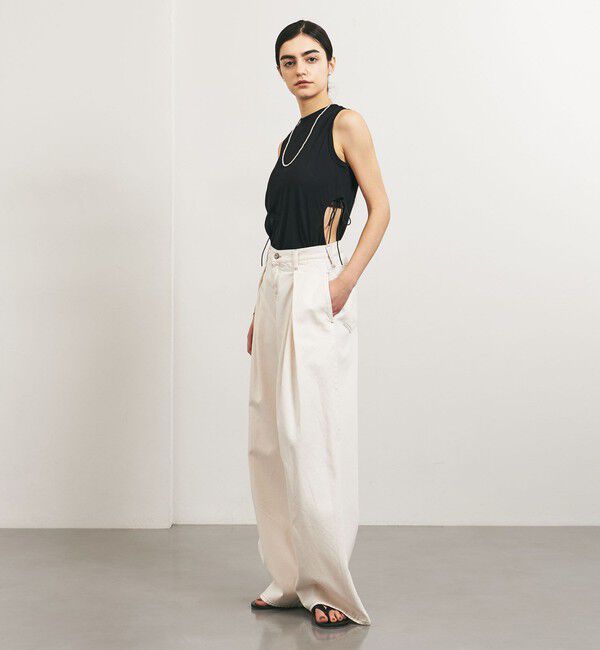 UNITED ARROWS「＜TO UNITED ARROWS＞UPDRIFT サイドホール タンクトップ」|タンクトップ|