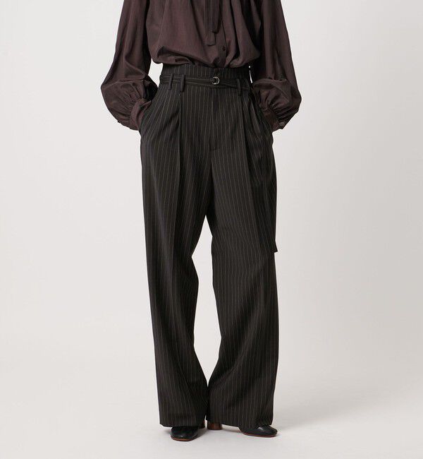 AEWEN MATOPH「＜AEWEN MATOPH＞パターンベルトパンツ」|チノ|