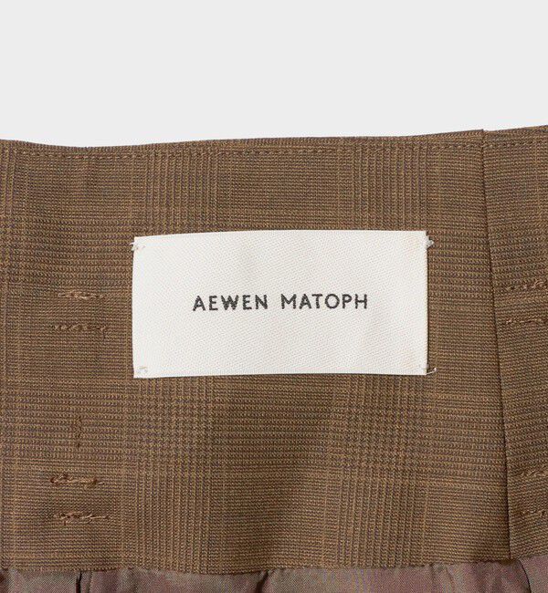 AEWEN MATOPH「＜AEWEN MATOPH＞パターンベルトパンツ」|チノ|