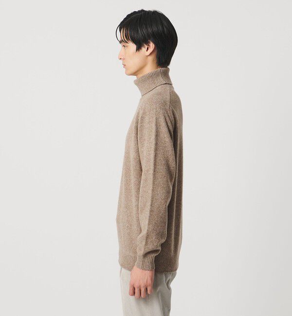 UNITED ARROWS「ウール カシミヤ ミドルゲージ タートルネック ニット」|ニット・セーター|