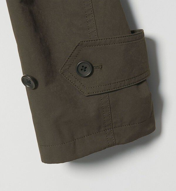 UNITED ARROWS「ピーチツイル バルマカーンコート 撥水」|ステンカラーコート|