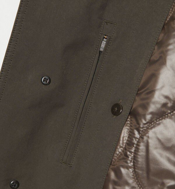 UNITED ARROWS「ピーチツイル バルマカーンコート 撥水」|ステンカラーコート|