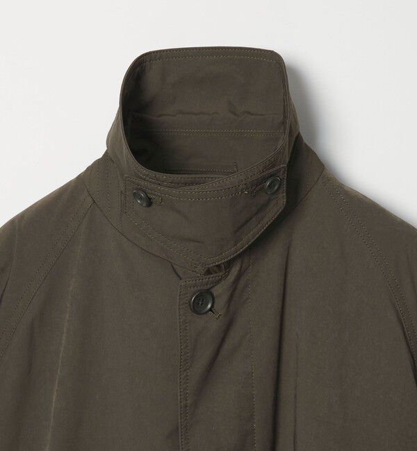 UNITED ARROWS「ピーチツイル バルマカーンコート 撥水」|ステンカラーコート|
