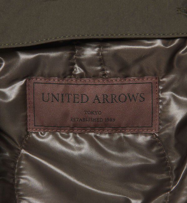 UNITED ARROWS「ピーチツイル バルマカーンコート 撥水」|ステンカラーコート|