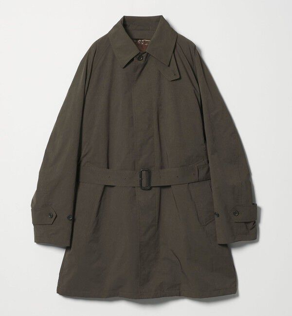 UNITED ARROWS「ピーチツイル バルマカーンコート 撥水」|ステンカラーコート|