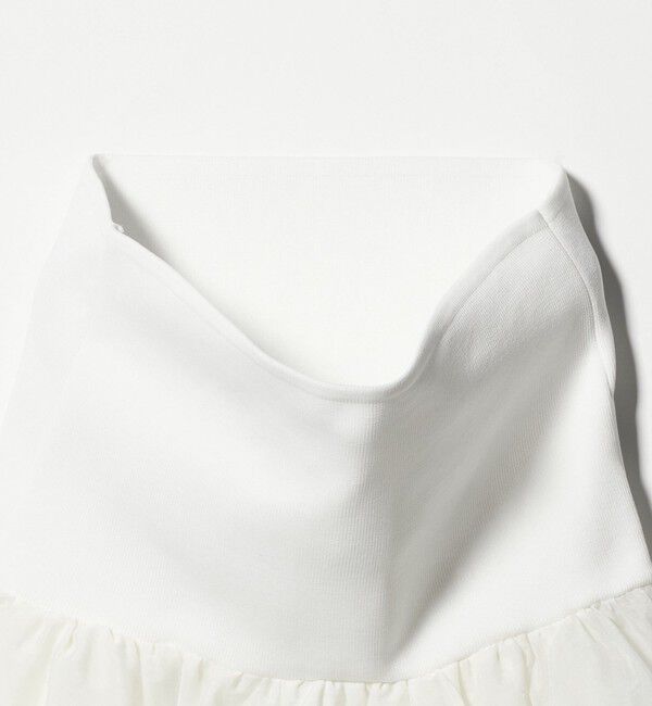 AEWEN MATOPH「＜AEWEN MATOPH＞ラッフルミニスカート ベアトップ ‐ 2WAY ウォッシャブル ‐」|スカート|