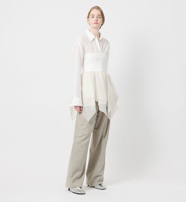 AEWEN MATOPH「＜AEWEN MATOPH＞ラッフルミニスカート ベアトップ ‐ 2WAY ウォッシャブル ‐」|スカート|