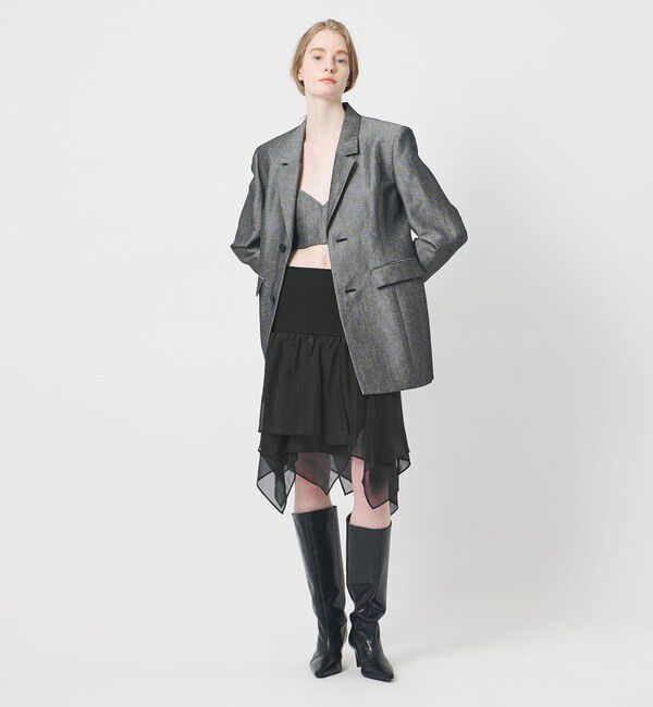 AEWEN MATOPH「＜AEWEN MATOPH＞ラッフルミニスカート ベアトップ ‐ 2WAY ウォッシャブル ‐」|スカート|