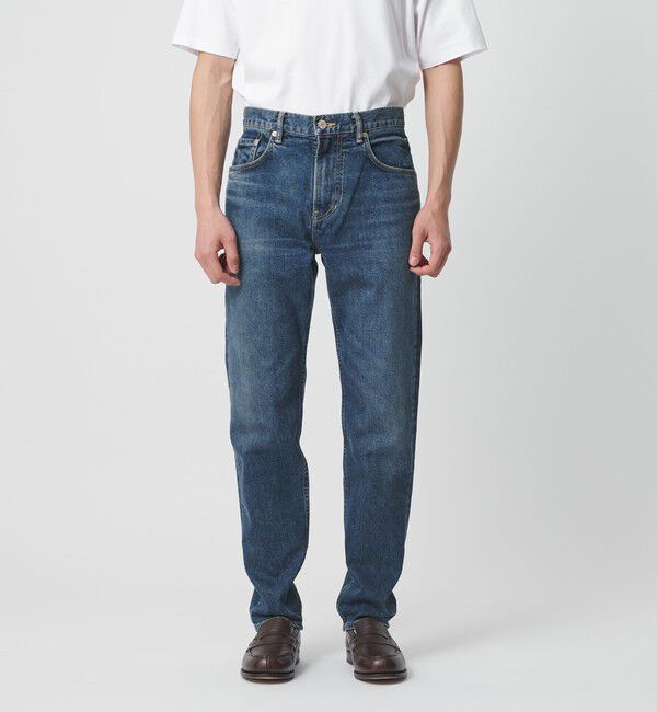 UNITED ARROWS「カイハラデニム スリムテーパード 5ポケット」|デニム|