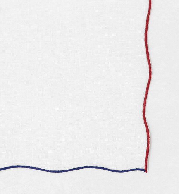 UNITED ARROWS「＜MUNGAI＞ONDA Bicolor33x33/ポケットチーフ」|ハンカチ|