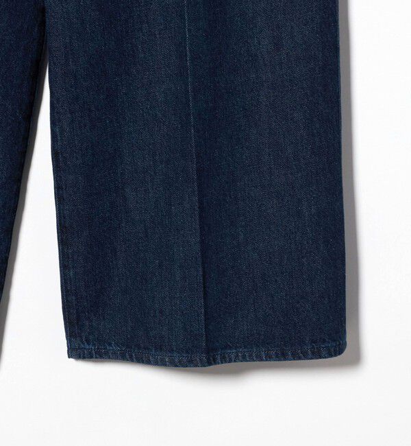 UNITED ARROWS「デニム タック ワイドパンツ」|デニム|