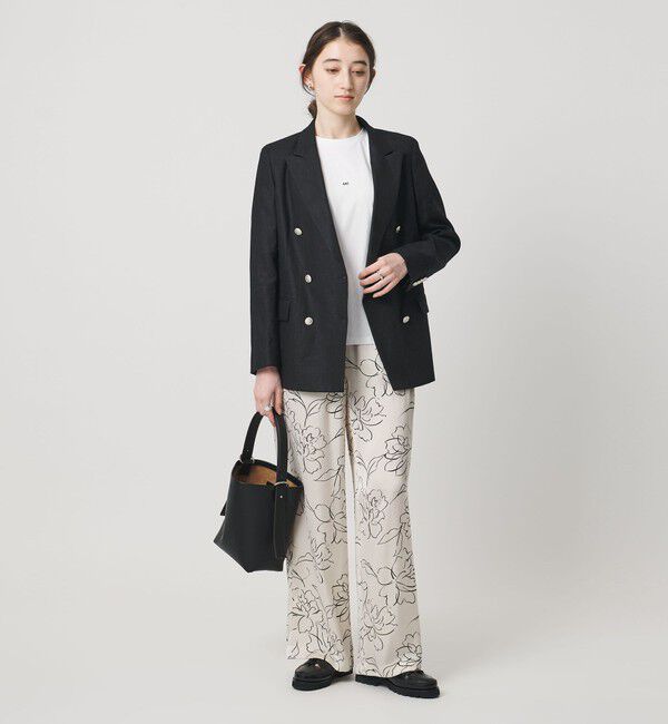 UNITED ARROWS「6ボタン リネン ブレザー ジャケット」|テーラードジャケット|