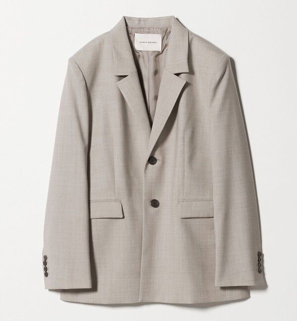 AEWEN MATOPH「＜AEWEN MATOPH＞パワーショルダー 2B ジャケット」|テーラードジャケット|