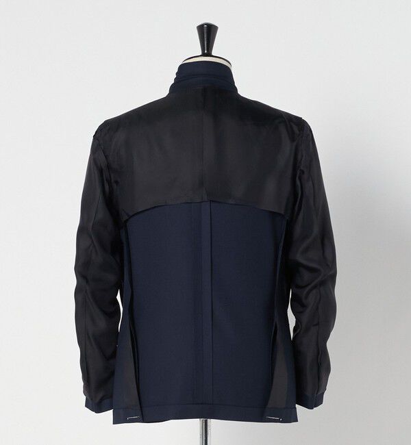 UNITED ARROWS「タスマニアウール メッシュ 3ボタン シングル ジャケット S-MODEL　ヨコストレッチ」|テーラードジャケット|