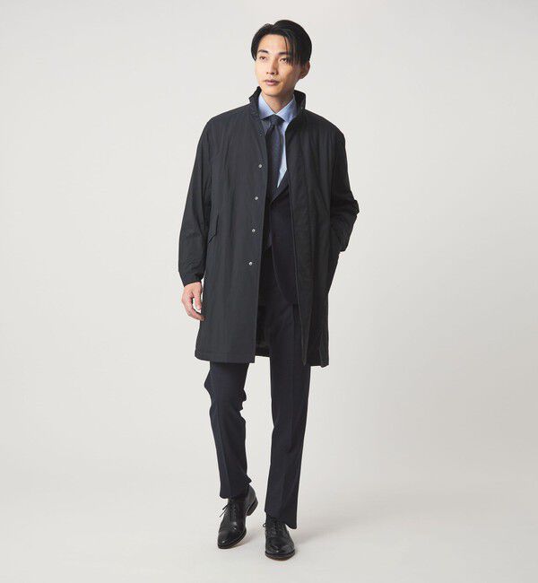 UNITED ARROWS green label relaxing「A+ ナイロン パデット モッズ スタンド コート -撥水・保温-」|ミリタリー・モッズコート|