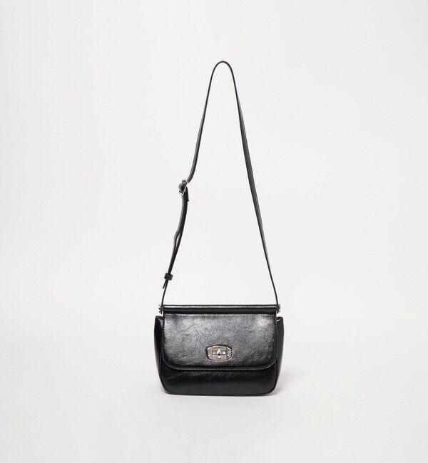 UNITED ARROWS green label relaxing「フラップポシェット / ショルダーバッグ」|ショルダー・メッセンジャー|BLACK