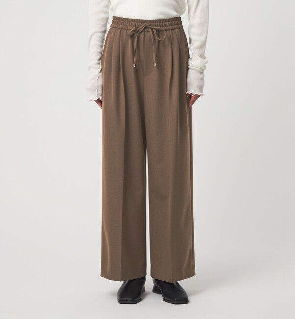 UNITED ARROWS green label relaxing「イージー 2タック ワイド パンツ」|その他|