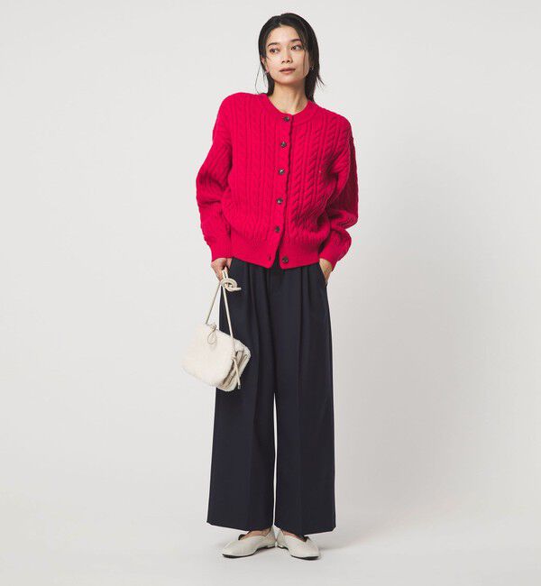 UNITED ARROWS green label relaxing「イージー 2タック ワイド パンツ」|その他|