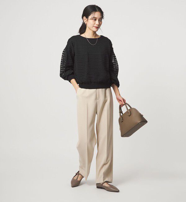 UNITED ARROWS green label relaxing「レイヤー プルオーバー ニット」|ニット・セーター|