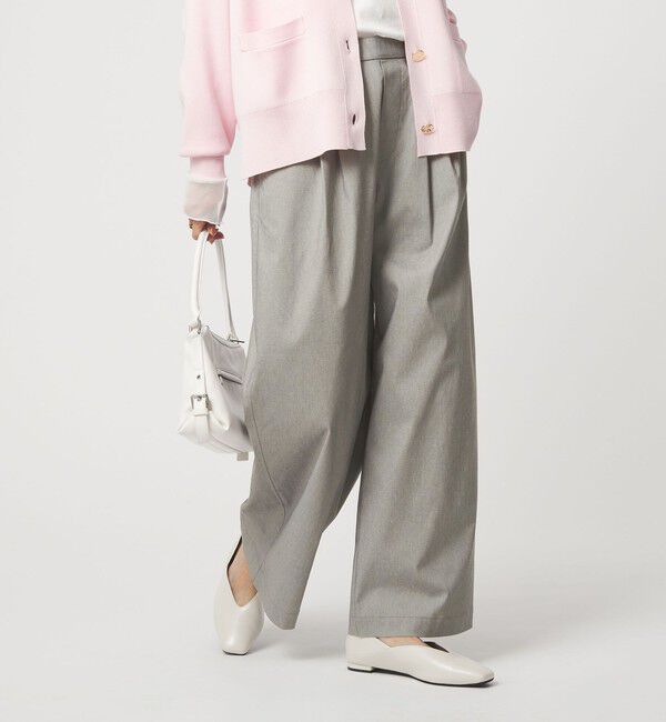 UNITED ARROWS green label relaxing「［size SHORT/TALLあり］オルマイ LI/MIX ワイド パンツ」|その他|