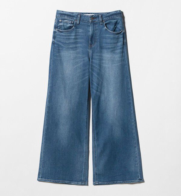 UNITED ARROWS green label relaxing「【別注】＜Healthy DENIM＞ワイド フレア デニム パンツ」|デニム|