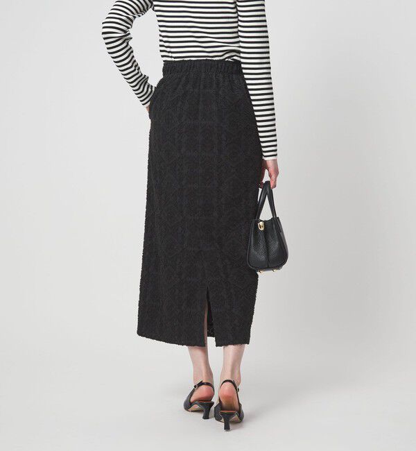UNITED ARROWS green label relaxing「カットジャガード タイト スカート」|タイト|