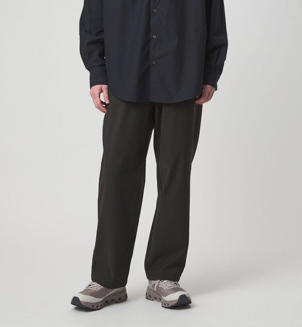 UNITED ARROWS green label relaxing「テック カルゼ PLAY-PT イージーパンツ -ストレッチ-」|その他|BLACK