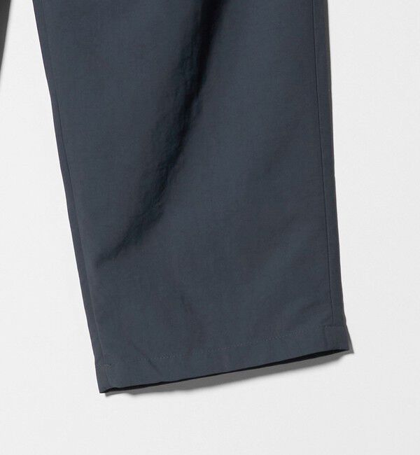 UNITED ARROWS green label relaxing「ナイロンオックス 1プリーツ W3 ワイドパンツ -撥水-」|その他|