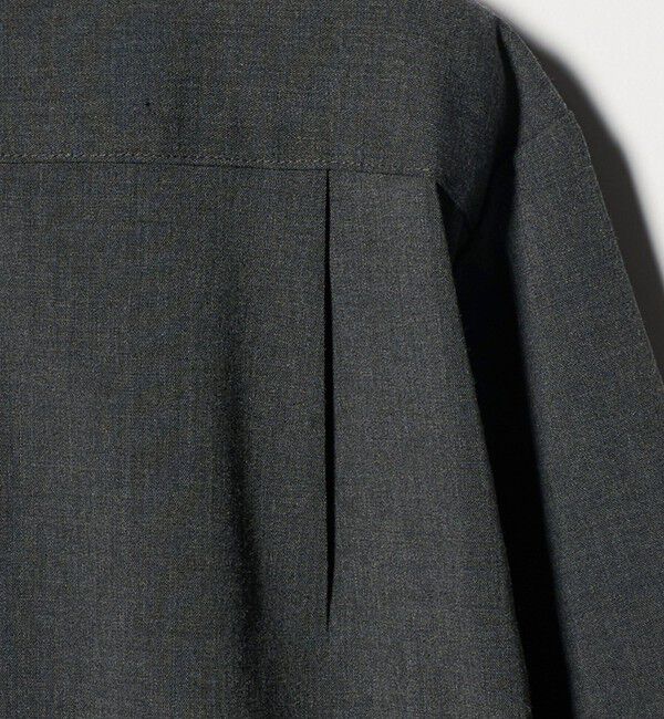 UNITED ARROWS green label relaxing「【WEB限定】JUST fit ウールライク シャツ -ストレッチ-」|シャツ・ブラウス|