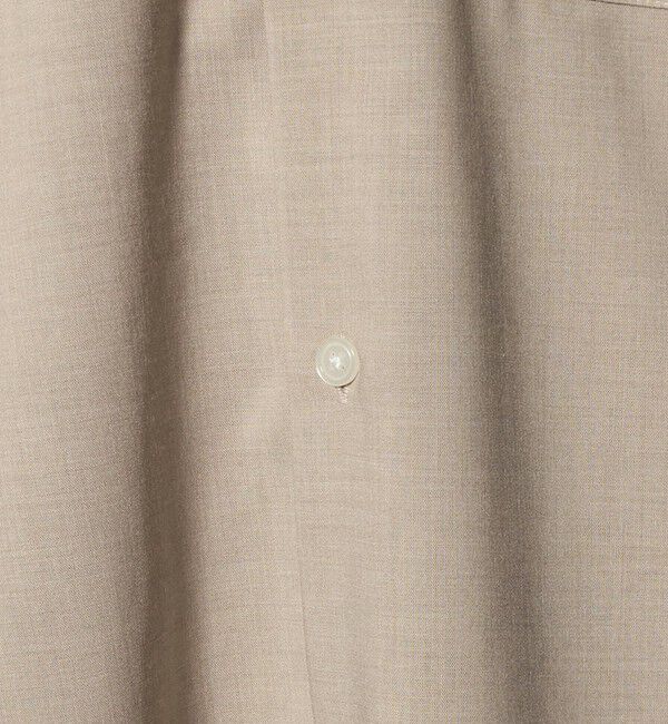 UNITED ARROWS green label relaxing「【WEB限定】JUST fit ウールライク シャツ -ストレッチ-」|シャツ・ブラウス|