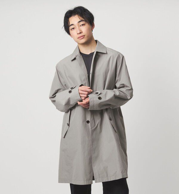 UNITED ARROWS green label relaxing「【別注】＜BARACUTA＞GLR G10 ジャケット ステンカラーコート」|ステンカラーコート|LT.GRAY