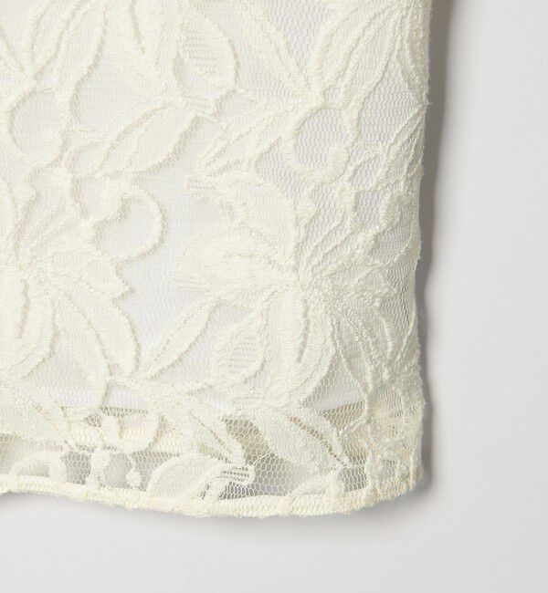 EMMEL REFINES「＜EMMEL REFINES＞EM シシュウレース 2WAY ブラウス」|シャツ・ブラウス|