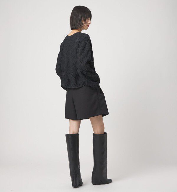 EMMEL REFINES「＜EMMEL REFINES＞EM シシュウレース 2WAY ブラウス」|シャツ・ブラウス|