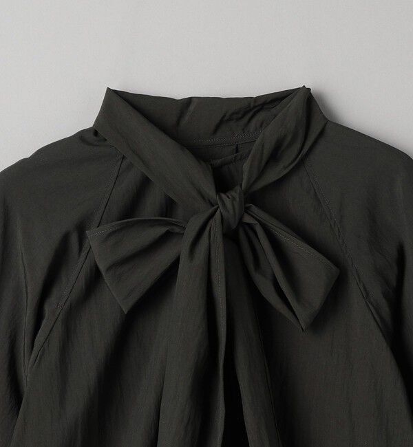BEAUTY&YOUTH UNITED ARROWS「【WEB限定 Wardrobe DAILY MINIMAL】リボンタイブラウス -2WAY/ウォッシャブル-」|シャツ・ブラウス|