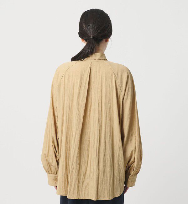 BEAUTY&YOUTH UNITED ARROWS「【WEB限定 Wardrobe DAILY MINIMAL】リボンタイブラウス -2WAY/ウォッシャブル-」|シャツ・ブラウス|