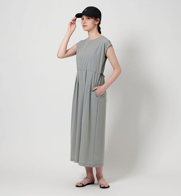 BEAUTY&YOUTH UNITED ARROWS「【別注】＜THOUSAND MILE＞ノースリーブ ワンピース -UVカット/はっ水-」|ワンピース|