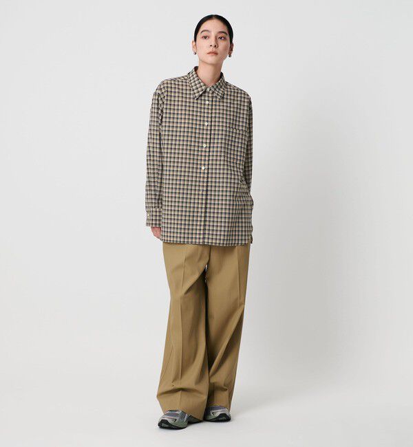 BEAUTY&YOUTH UNITED ARROWS「ポリエステルウール ローンチェックシャツ」|シャツ・ブラウス|