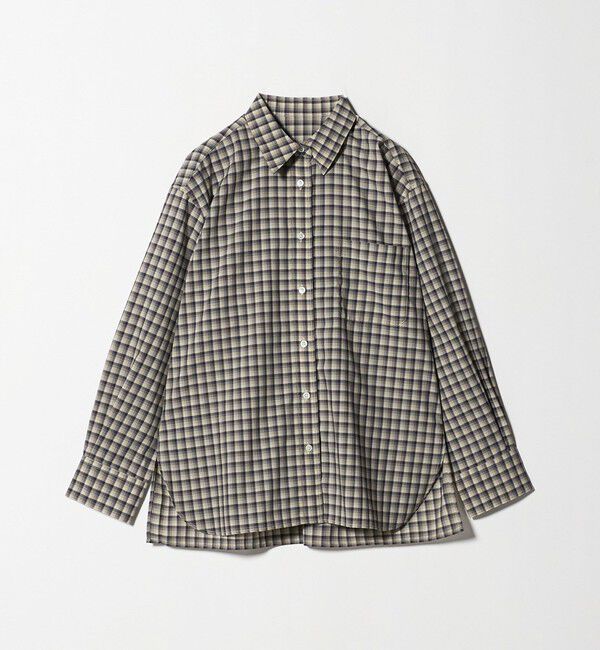 BEAUTY&YOUTH UNITED ARROWS「ポリエステルウール ローンチェックシャツ」|シャツ・ブラウス|