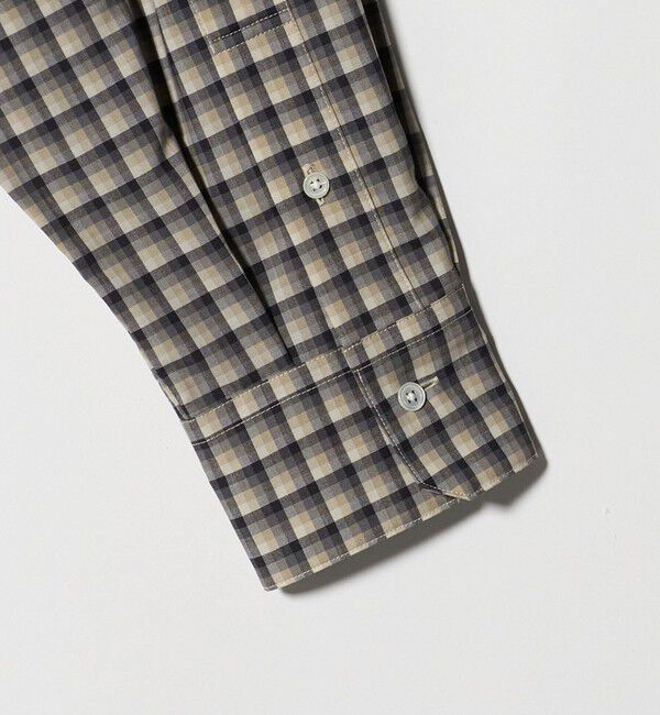 BEAUTY&YOUTH UNITED ARROWS「ポリエステルウール ローンチェックシャツ」|シャツ・ブラウス|