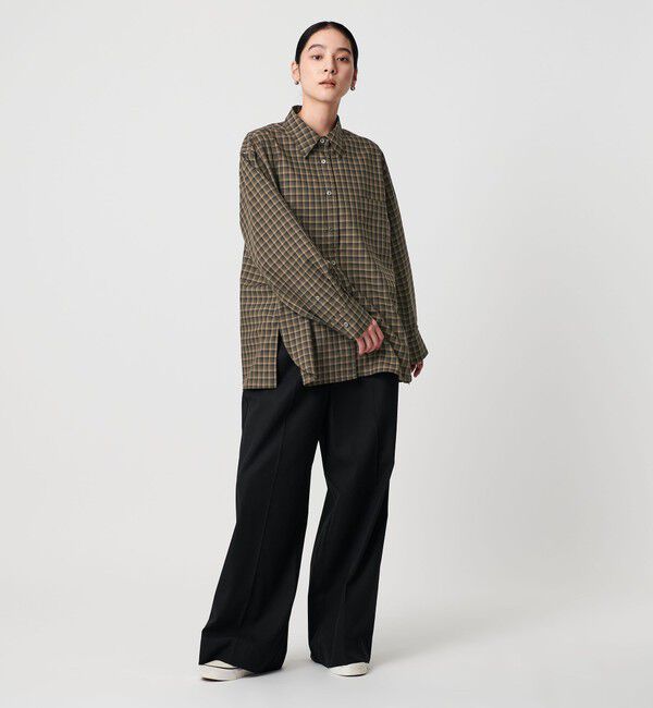 BEAUTY&YOUTH UNITED ARROWS「ポリエステルウール ローンチェックシャツ」|シャツ・ブラウス|