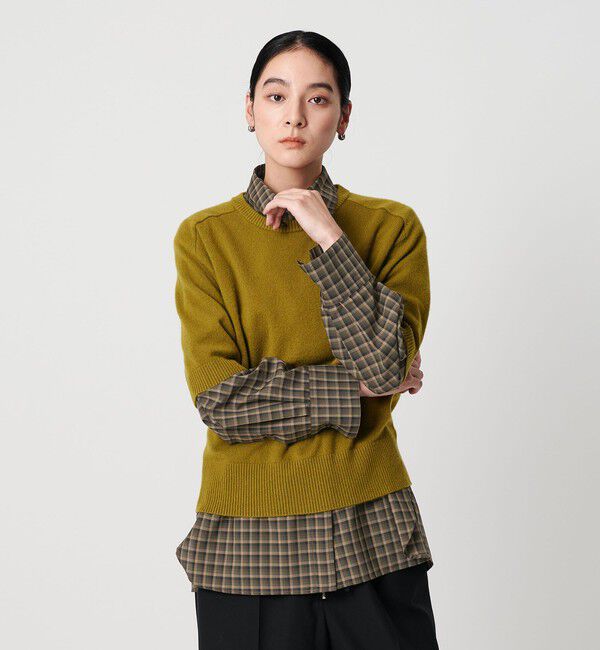 BEAUTY&YOUTH UNITED ARROWS「ポリエステルウール ローンチェックシャツ」|シャツ・ブラウス|