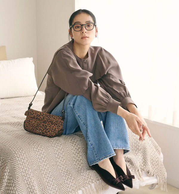 BEAUTY&YOUTH UNITED ARROWS「【WEB限定 Wardrobe DAILY MINIMAL】フリルレイヤーブラウス ウォッシャブル」|シャツ・ブラウス|