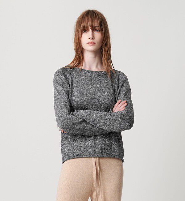 ATTISESSION「＜ATTISESSION＞ラメ リリヤーン プルオーバー ニット トップス 」|ニット・セーター|